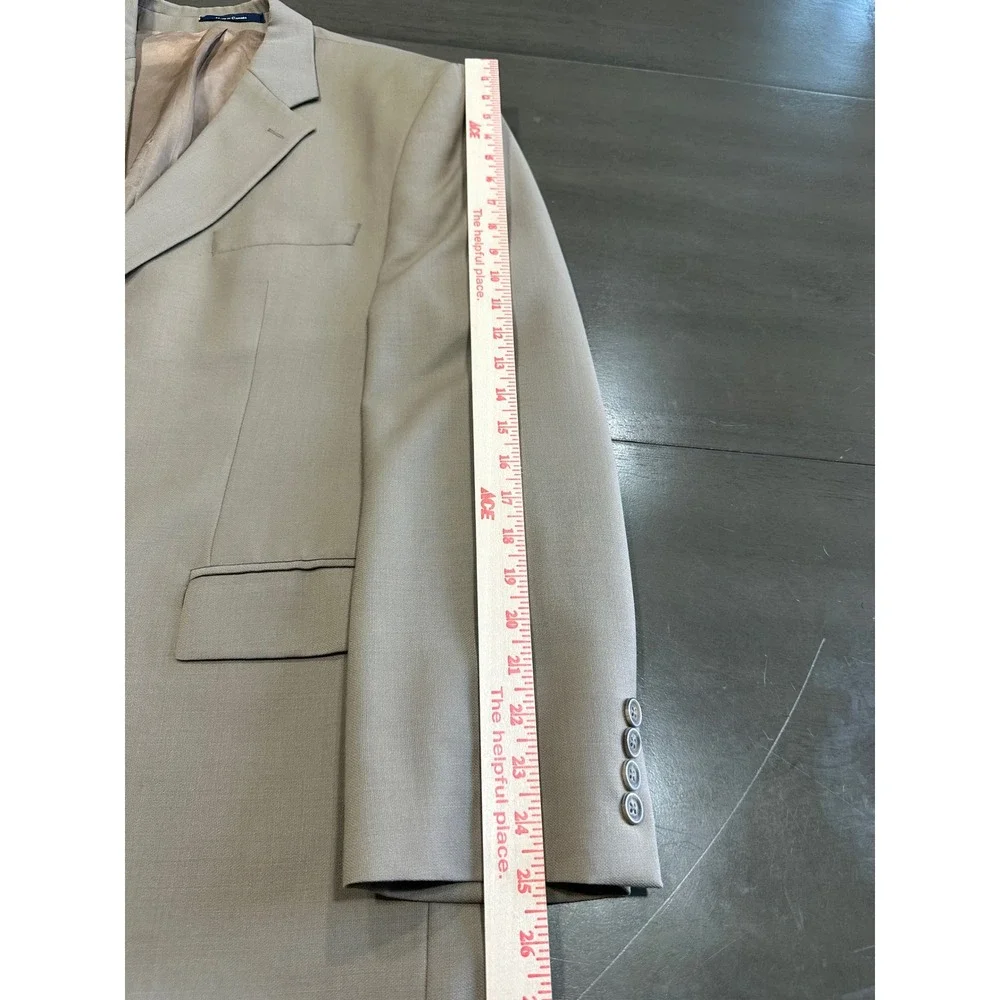 Lauren Ralph Lauren Mens 44R Wool Blazer Tan Taupe 2 Button Sport Coat‎ Canada